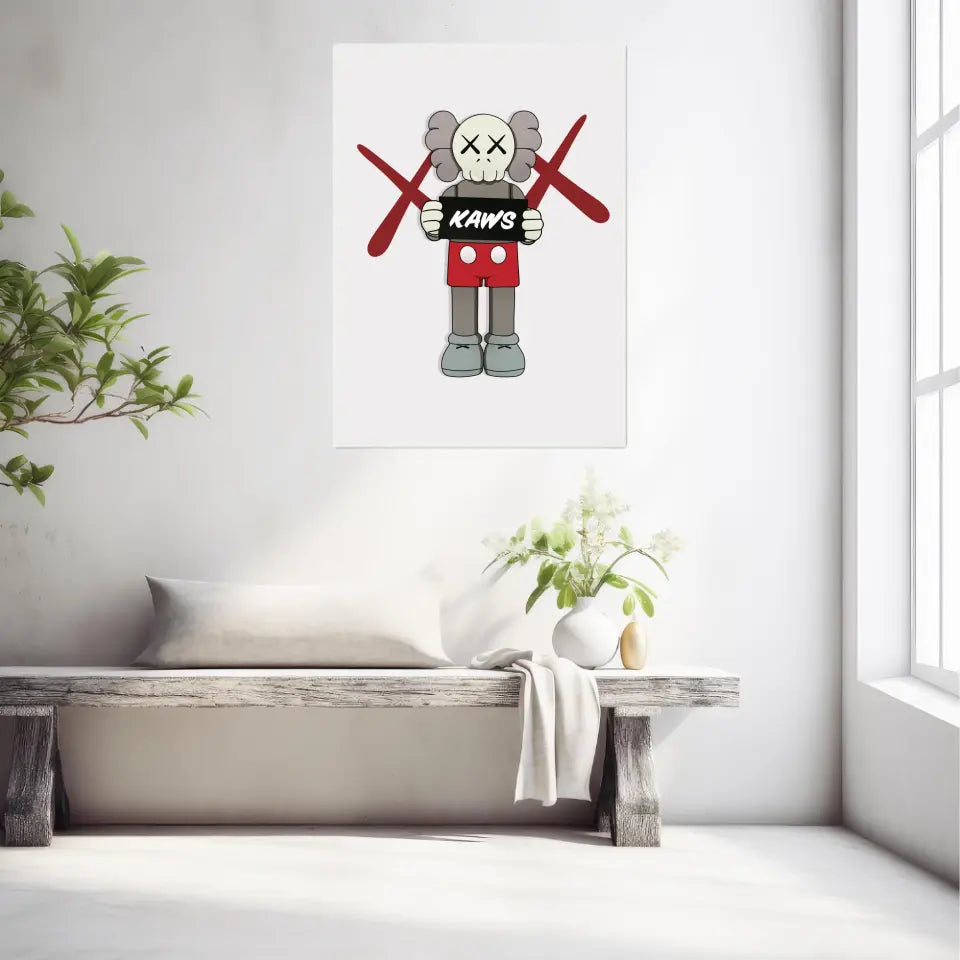 Affiche et Tableau Moderne KAWS Prison