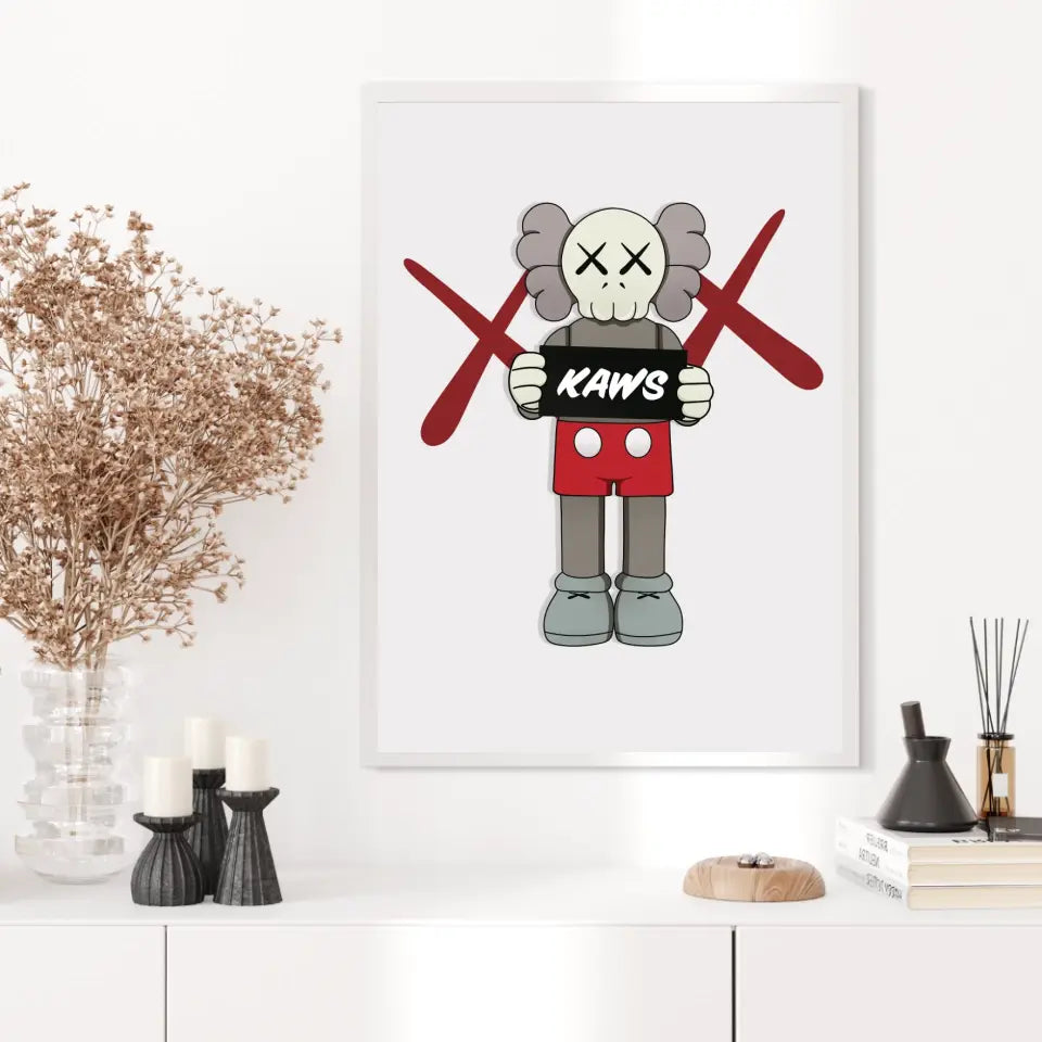 Affiche et Tableau Moderne KAWS Prison