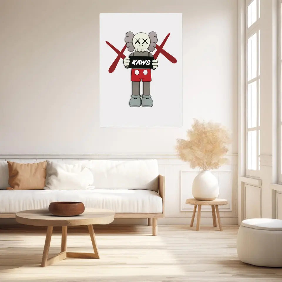 Affiche et Tableau Moderne KAWS Prison