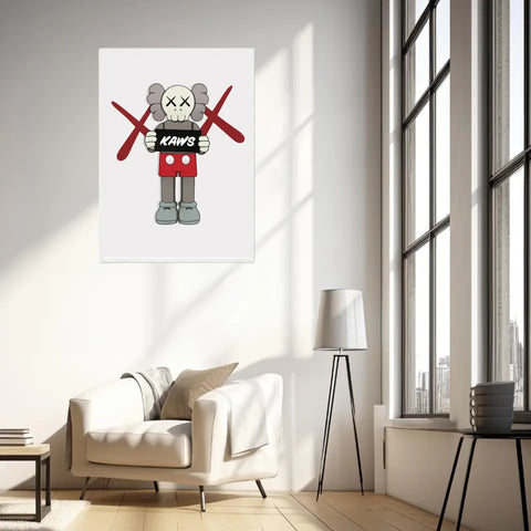 Affiche et Tableau Moderne KAWS Prison