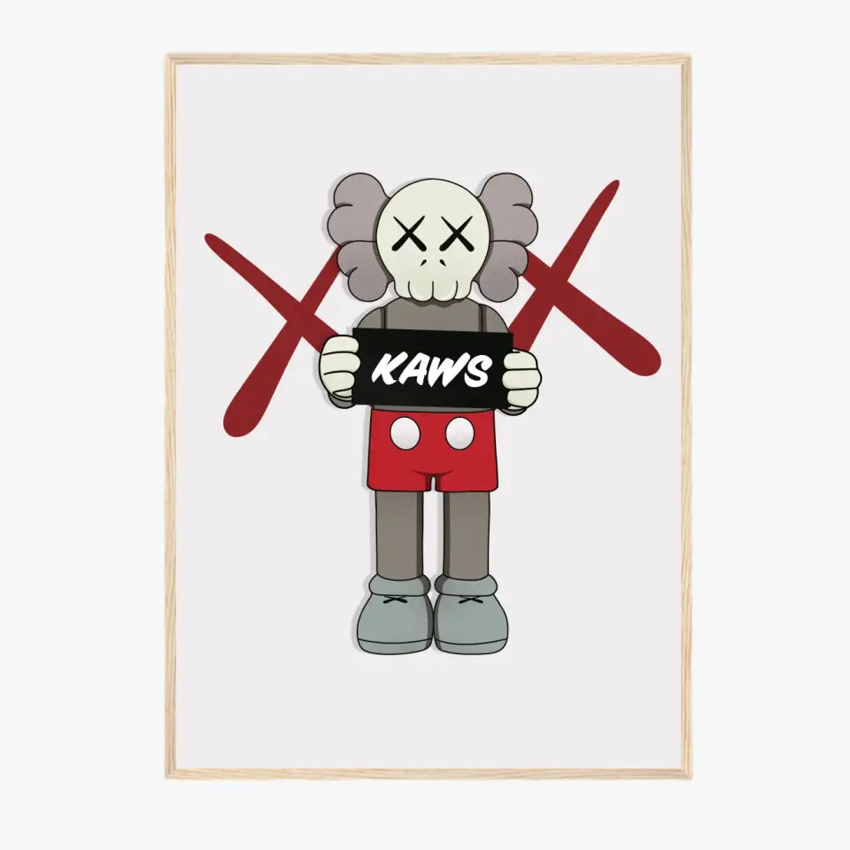 Affiche et Tableau Moderne KAWS Prison