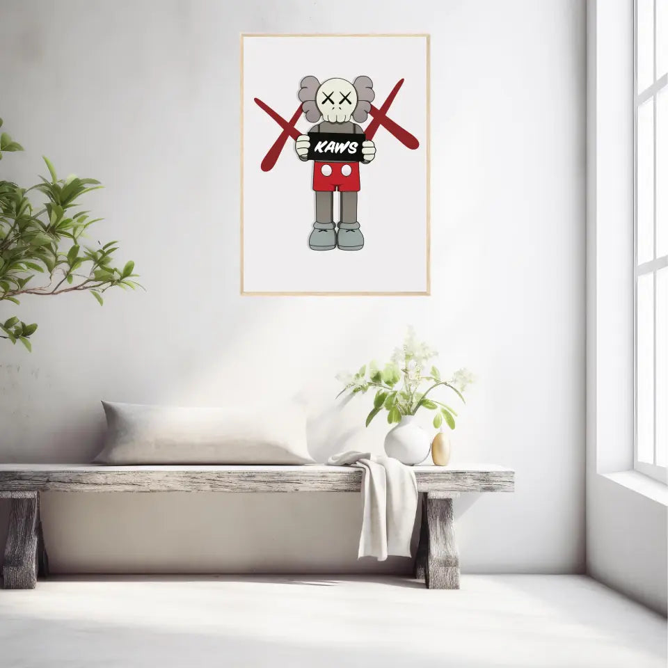 Affiche et Tableau Moderne KAWS Prison
