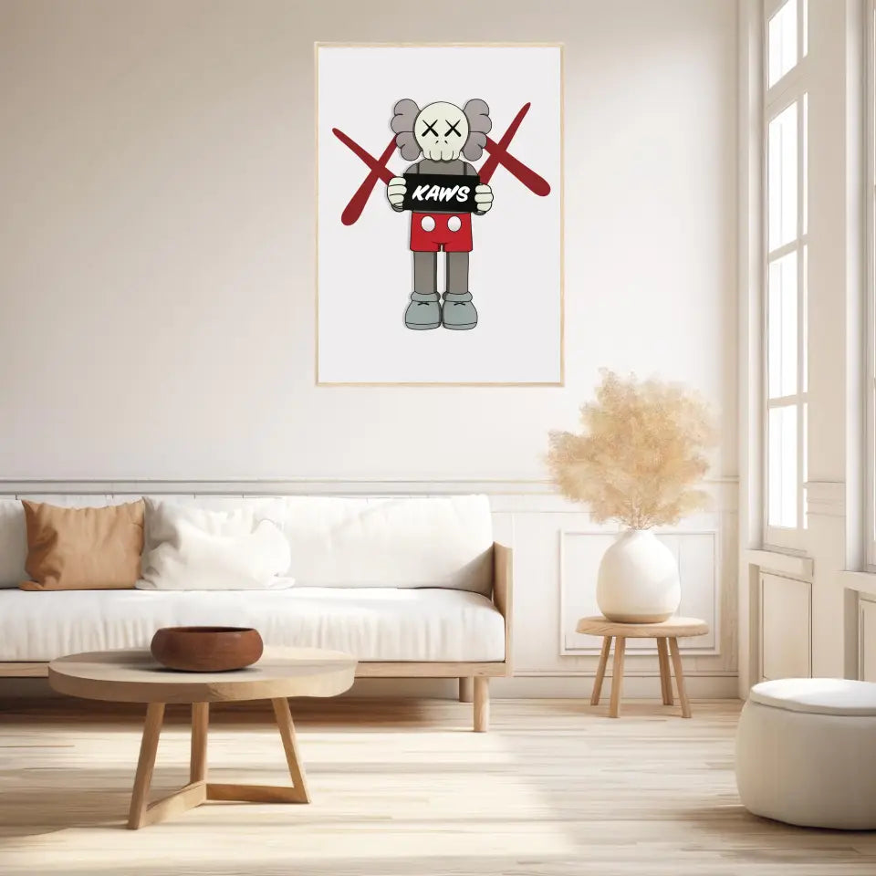 Affiche et Tableau Moderne KAWS Prison