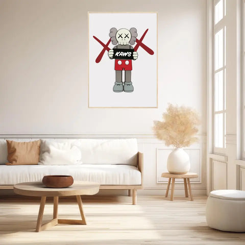 Affiche et Tableau Moderne KAWS Prison