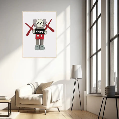 Affiche et Tableau Moderne KAWS Prison