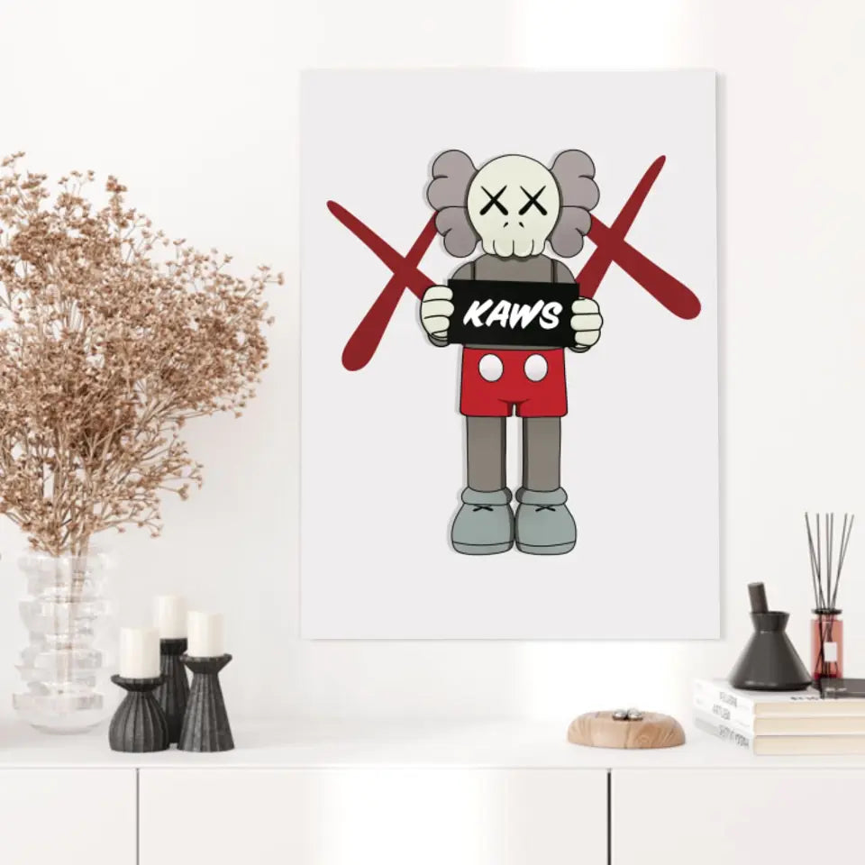 Affiche et Tableau Moderne KAWS Prison