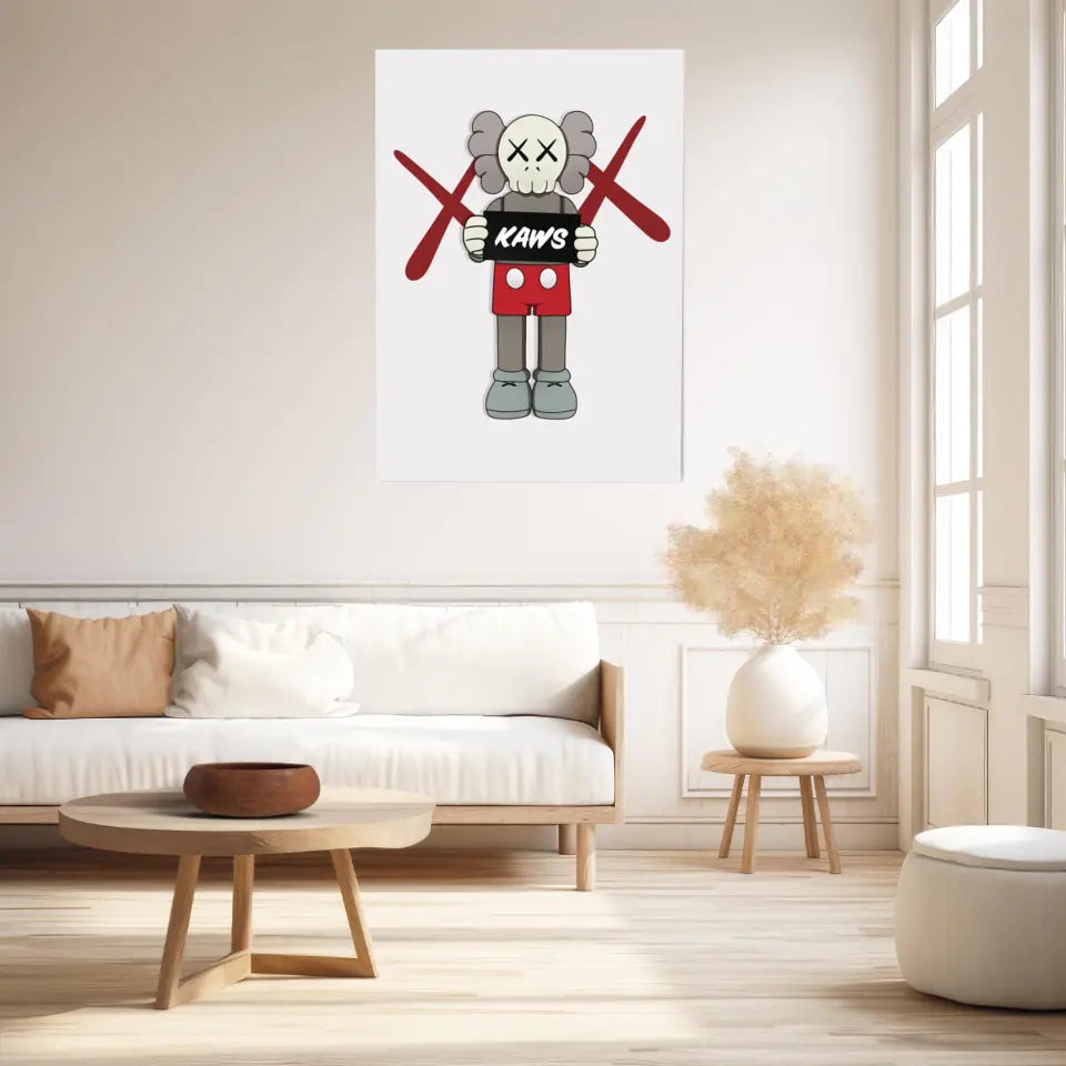 Affiche et Tableau Moderne KAWS Prison
