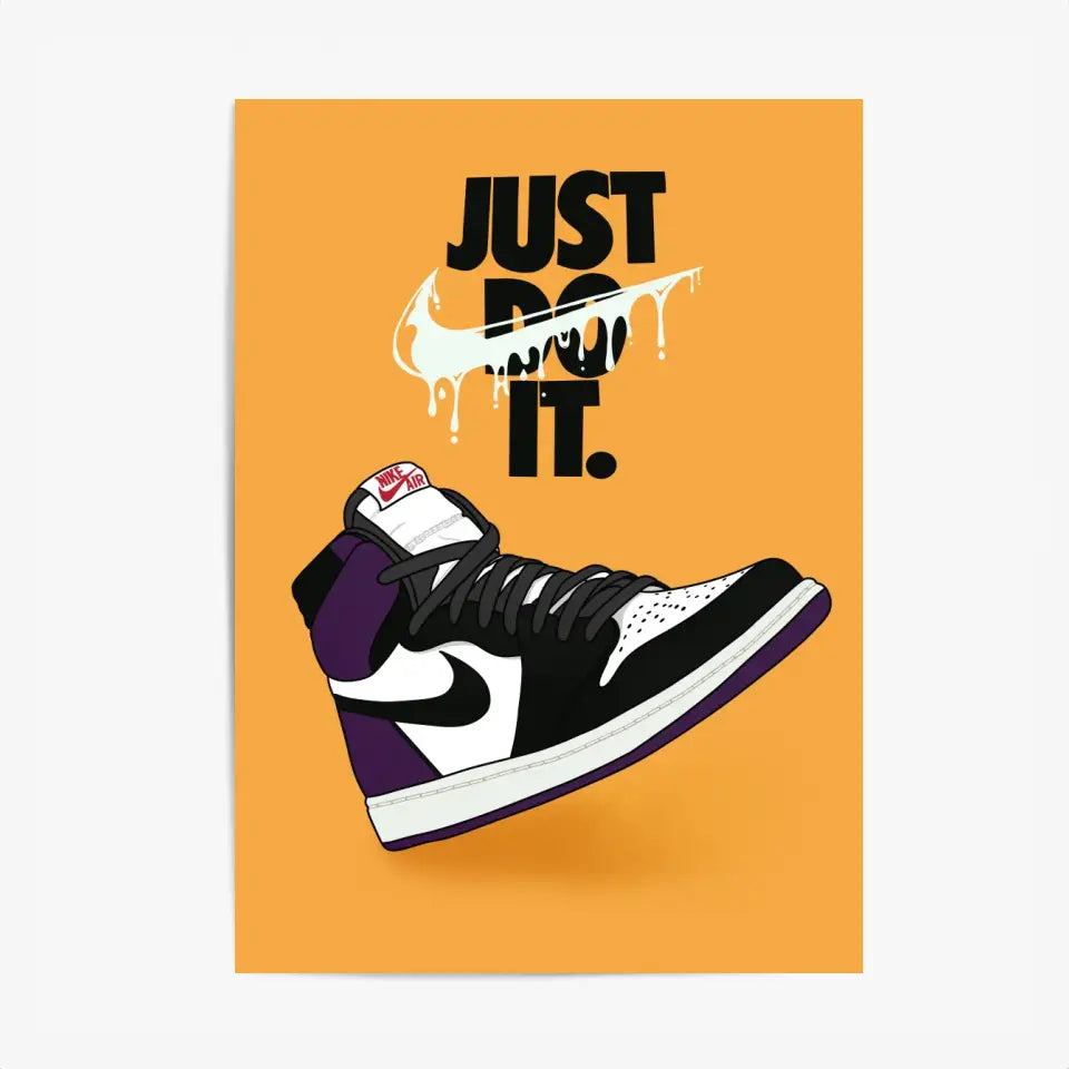 Affiche et Tableau Moderne Sneakers Nike Air Jordan 1 retro