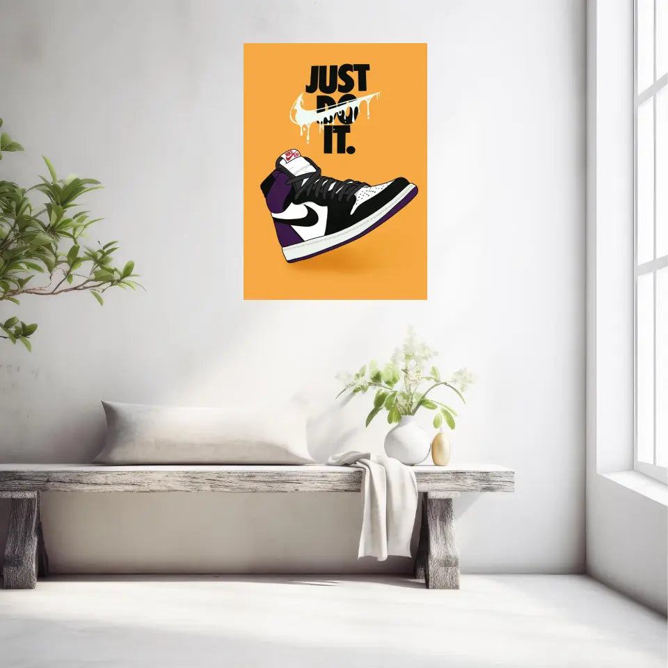 Affiche et Tableau Moderne Sneakers Nike Air Jordan 1 retro