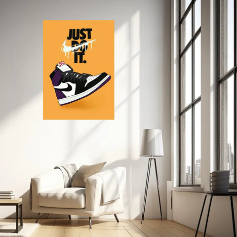 Affiche et Tableau Moderne Sneakers Nike Air Jordan 1 retro