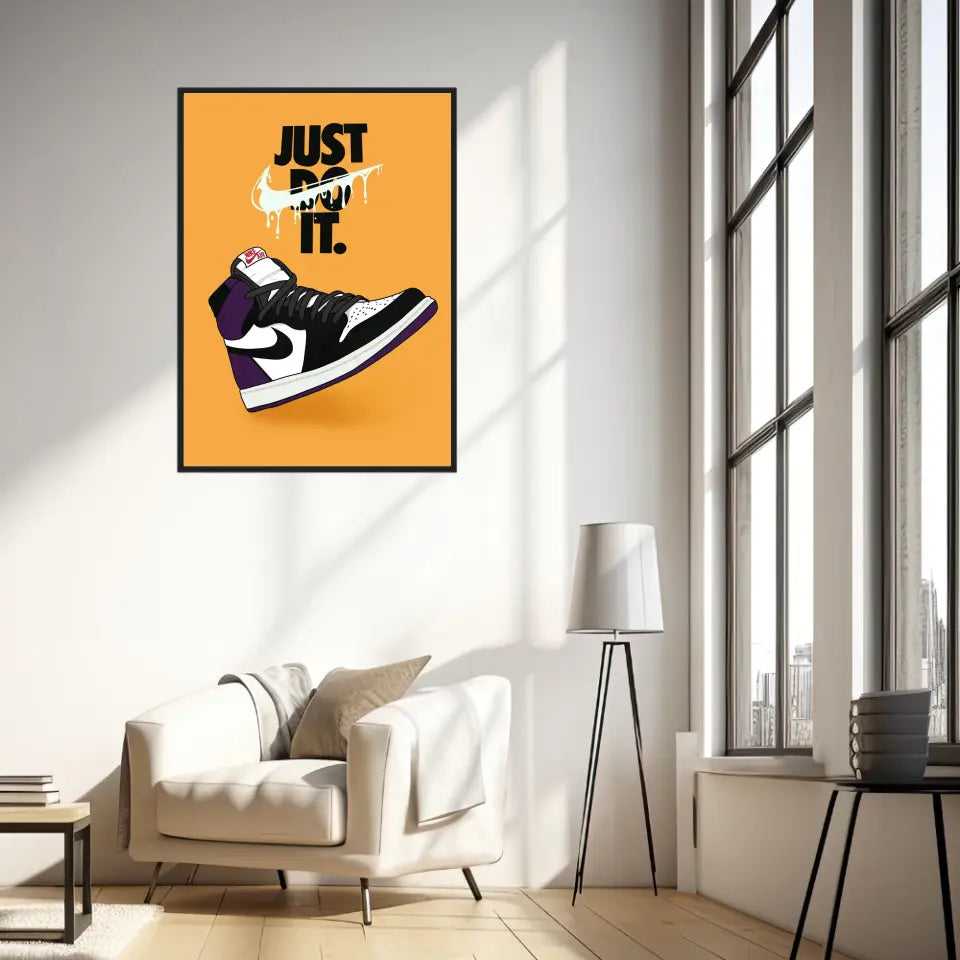 Affiche et Tableau Moderne Sneakers Nike Air Jordan 1 retro
