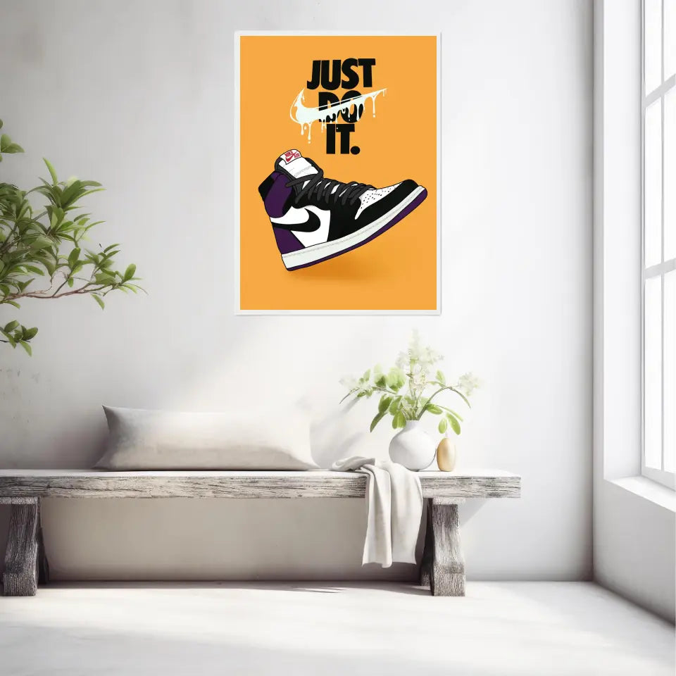 Affiche et Tableau Moderne Sneakers Nike Air Jordan 1 retro