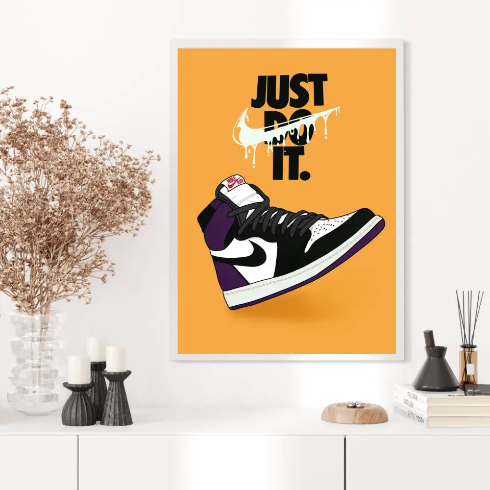 Affiche et Tableau Moderne Sneakers Nike Air Jordan 1 retro