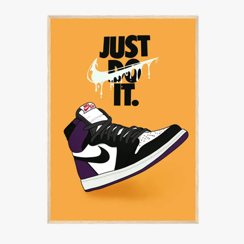 Affiche et Tableau Moderne Sneakers Nike Air Jordan 1 retro