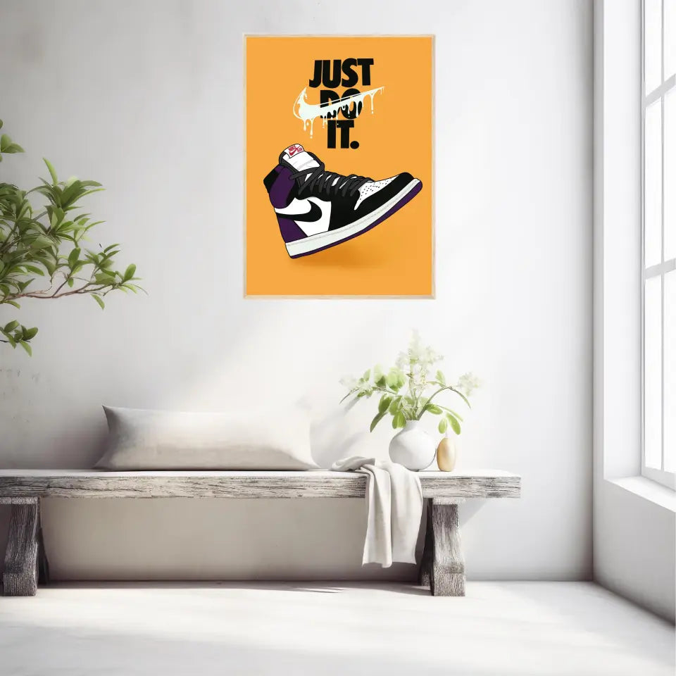 Affiche et Tableau Moderne Sneakers Nike Air Jordan 1 retro