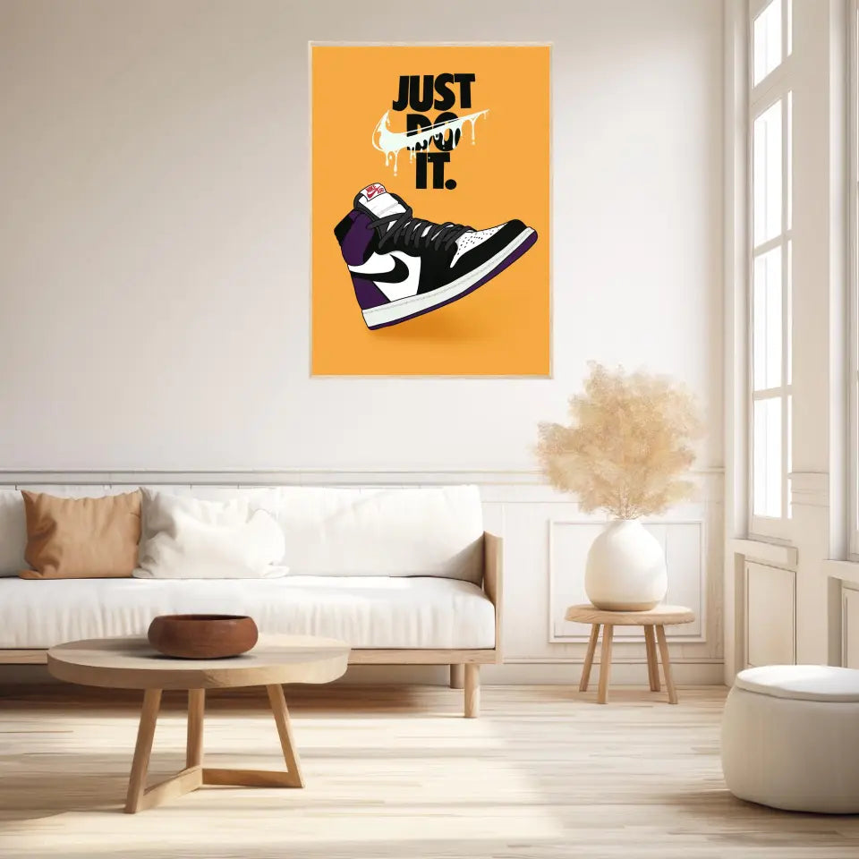 Affiche et Tableau Moderne Sneakers Nike Air Jordan 1 retro