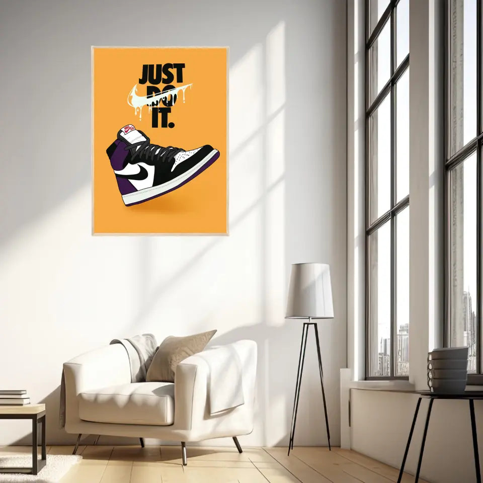 Affiche et Tableau Moderne Sneakers Nike Air Jordan 1 retro