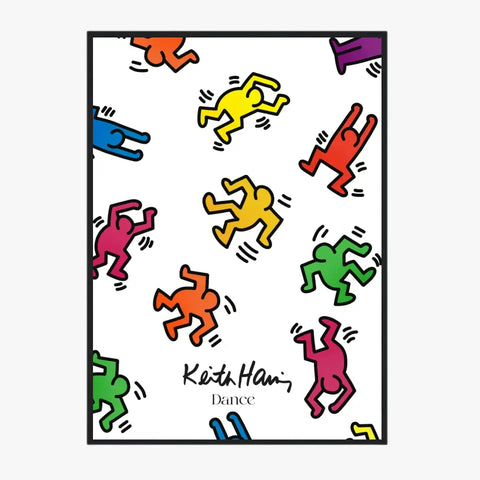 Affiche et Tableau Moderne Keith Haring Dance