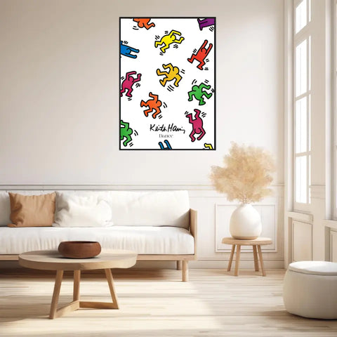 Affiche et Tableau Moderne Keith Haring Dance