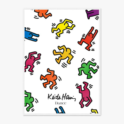 Affiche et Tableau Moderne Keith Haring Dance