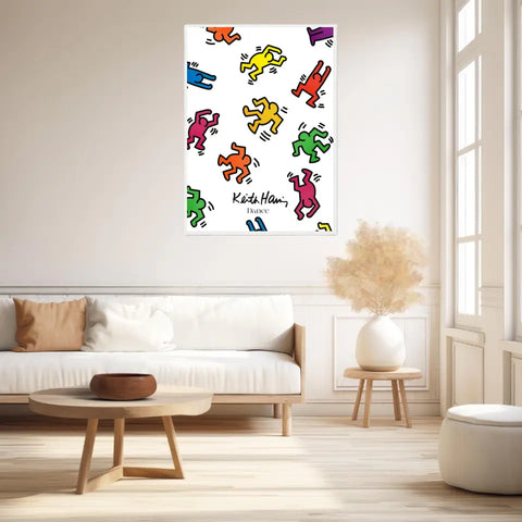 Affiche et Tableau Moderne Keith Haring Dance