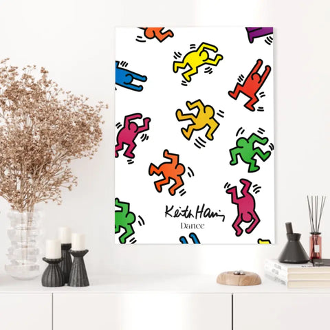 Affiche et Tableau Moderne Keith Haring Dance