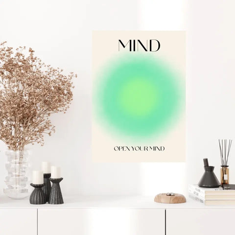 Affiche et Tableau Moderne Positive Open Your Mind