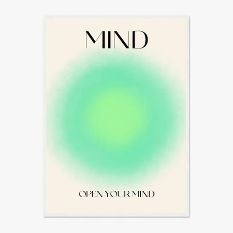 Affiche et Tableau Moderne Positive Open Your Mind
