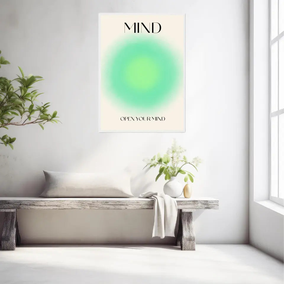 Affiche et Tableau Moderne Positive Open Your Mind
