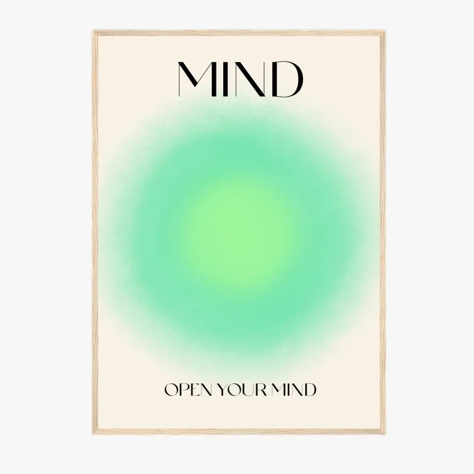 Affiche et Tableau Moderne Positive Open Your Mind