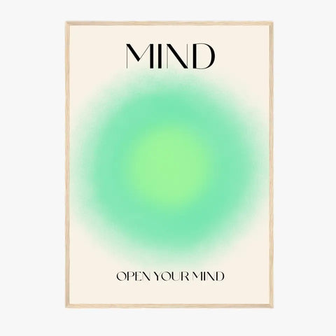 Affiche et Tableau Moderne Positive Open Your Mind