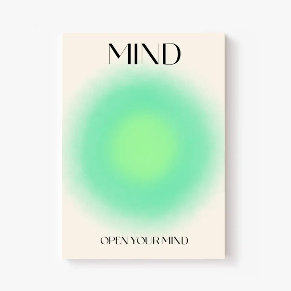 Affiche et Tableau Moderne Positive Open Your Mind