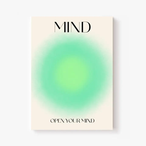 Affiche et Tableau Moderne Positive Open Your Mind