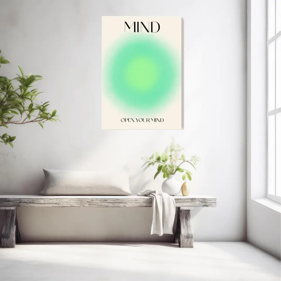 Affiche et Tableau Moderne Positive Open Your Mind