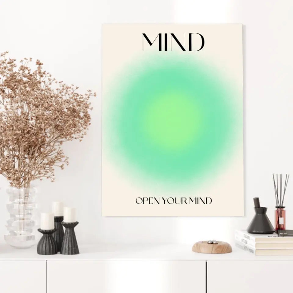 Affiche et Tableau Moderne Positive Open Your Mind