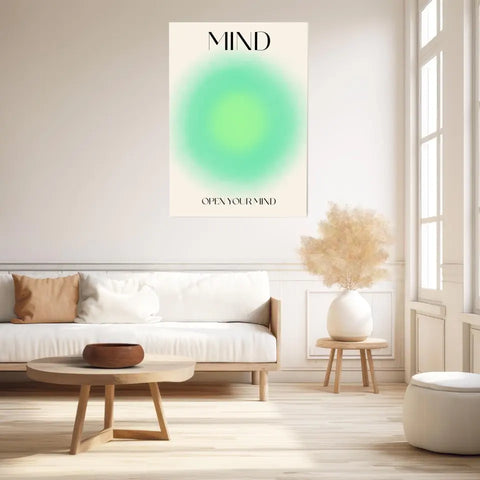 Affiche et Tableau Moderne Positive Open Your Mind
