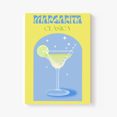 Affiche et Tableau Moderne Cocktail Margarita Clasica