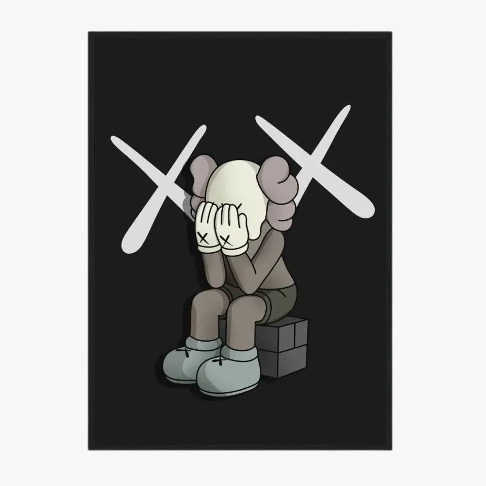 Affiche et Tableau Moderne Kaws Passing Through