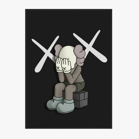 Affiche et Tableau Moderne Kaws Passing Through
