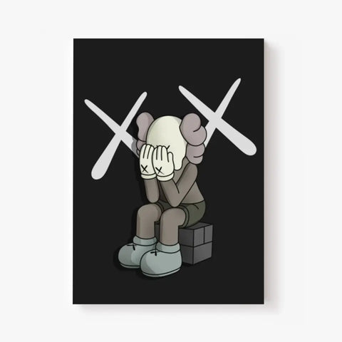 Affiche et Tableau Moderne Kaws Passing Through