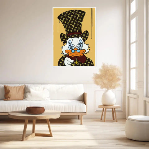 Affiche et Tableau Moderne Picsou Louis Vuitton