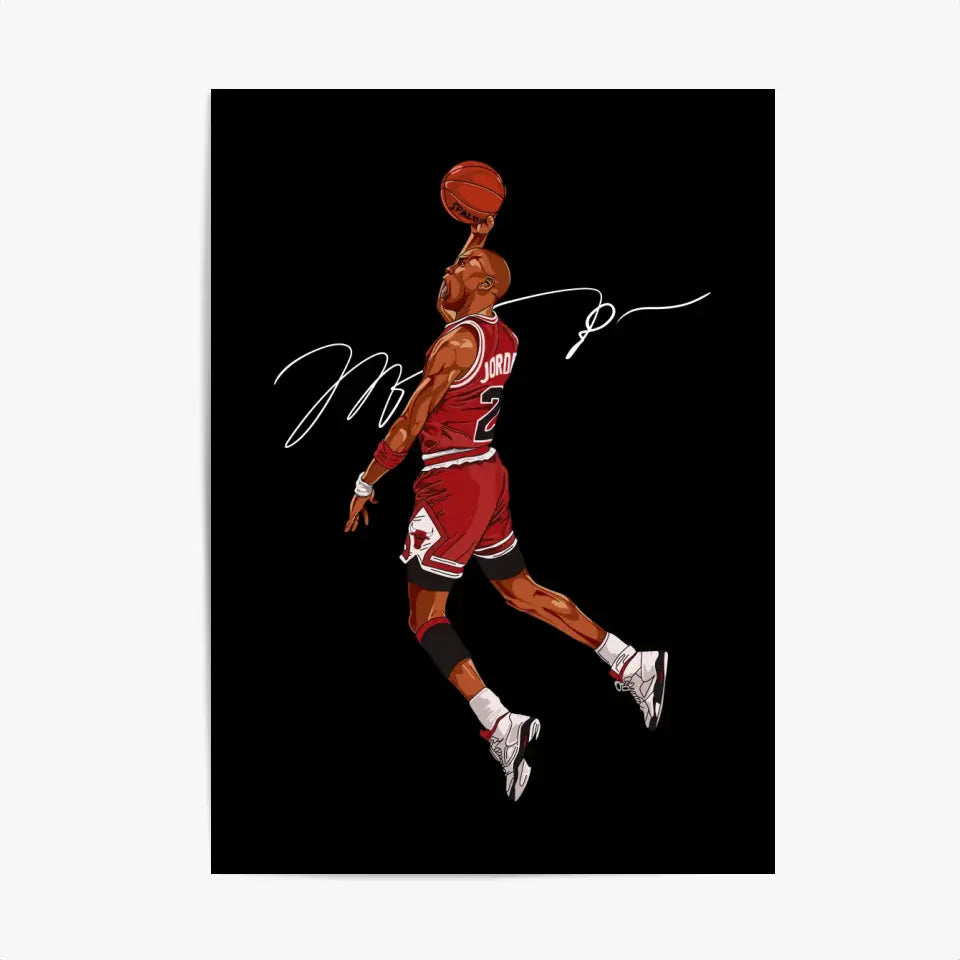 Affiche et Tableau Moderne Michael Jordan Chicago Bulls 23