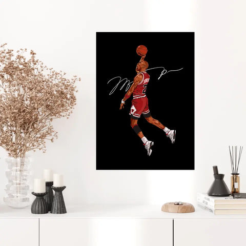 Affiche et Tableau Moderne Michael Jordan Chicago Bulls 23