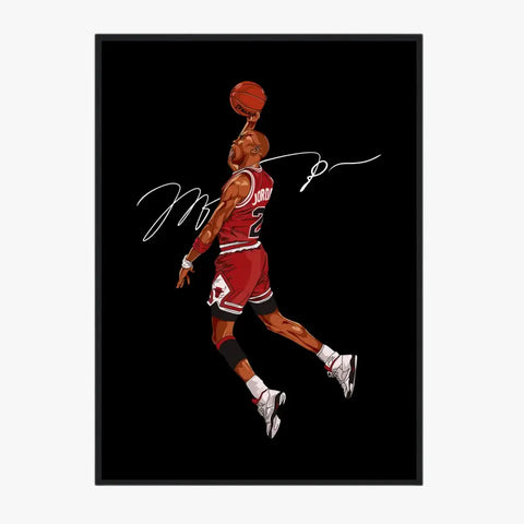 Affiche et Tableau Moderne Michael Jordan Chicago Bulls 23