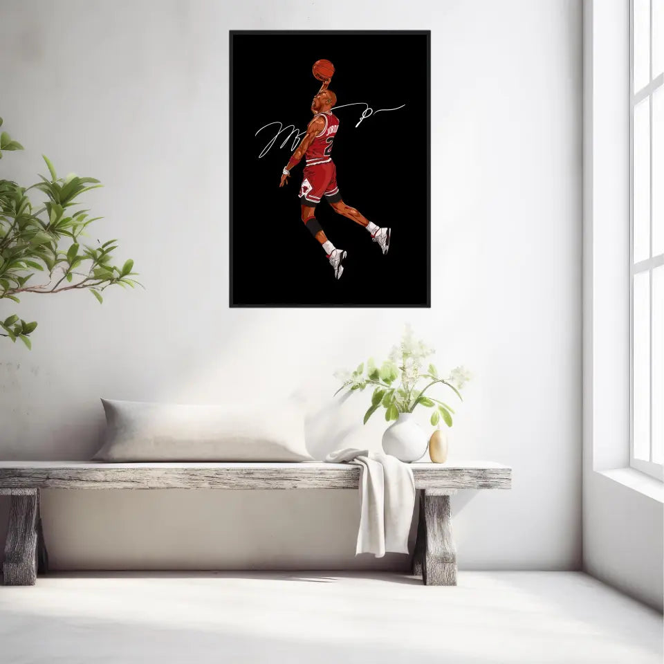 Affiche et Tableau Moderne Michael Jordan Chicago Bulls 23