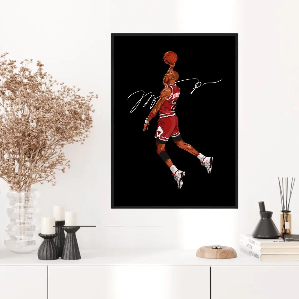 Affiche et Tableau Moderne Michael Jordan Chicago Bulls 23