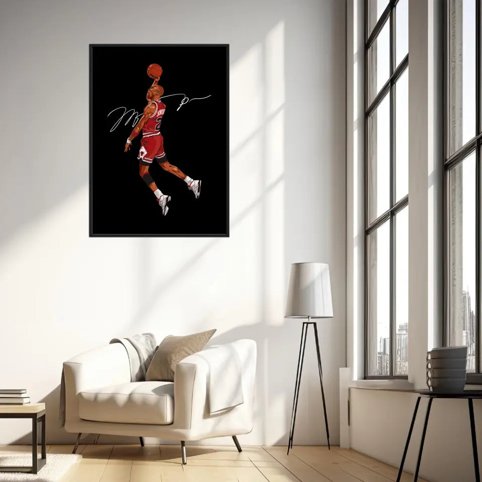 Affiche et Tableau Moderne Michael Jordan Chicago Bulls 23