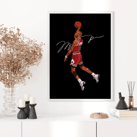 Affiche et Tableau Moderne Michael Jordan Chicago Bulls 23