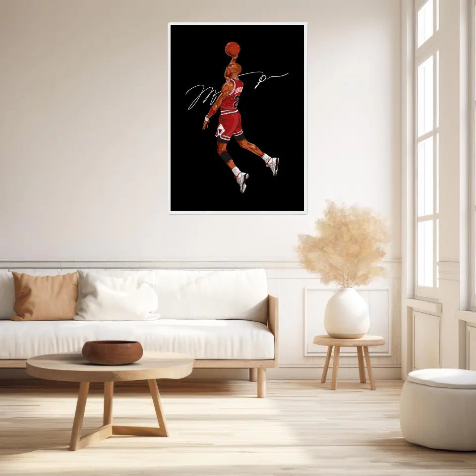 Affiche et Tableau Moderne Michael Jordan Chicago Bulls 23