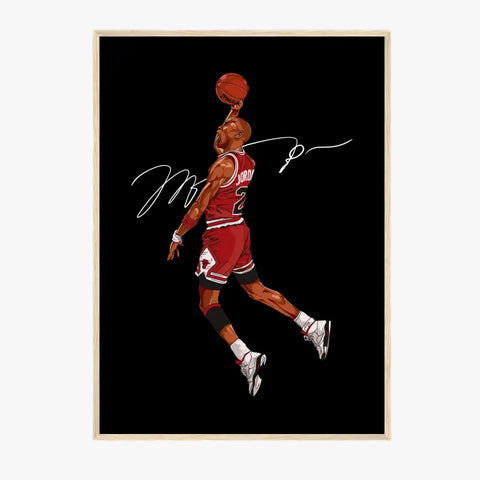 Affiche et Tableau Moderne Michael Jordan Chicago Bulls 23